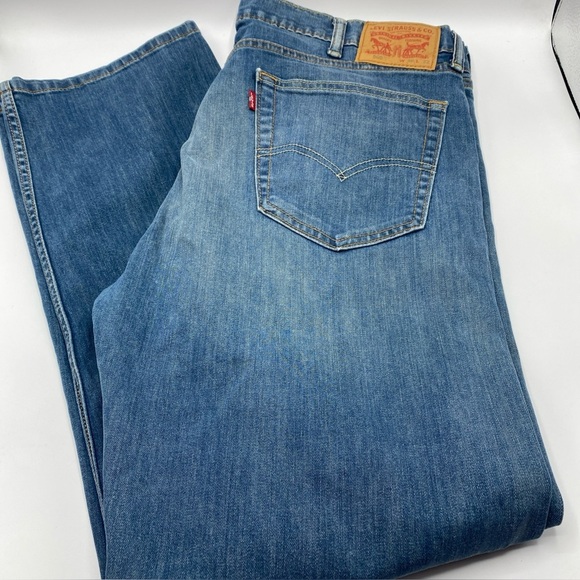 Levi's Other - Levis 505 Jeans Mens 38x32 Blue Straight Fit Medium Wash Denim Cotton 2016